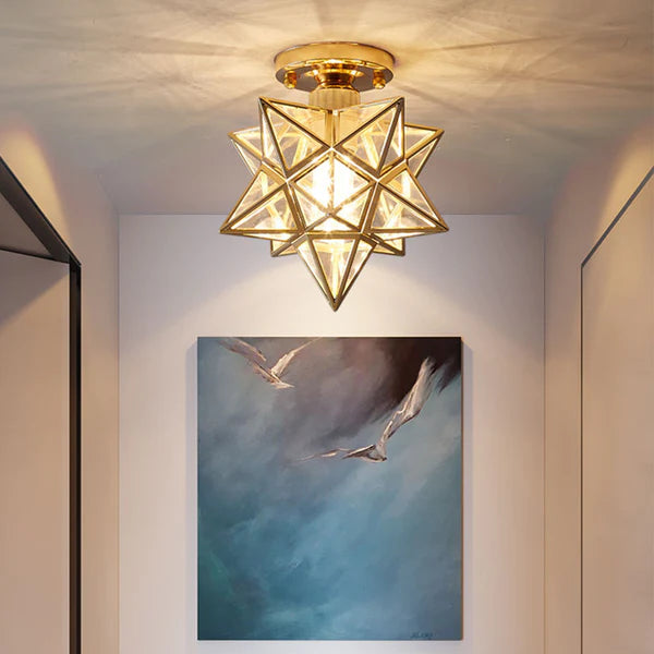 Pinlo Star-Shaped Ceiling Light