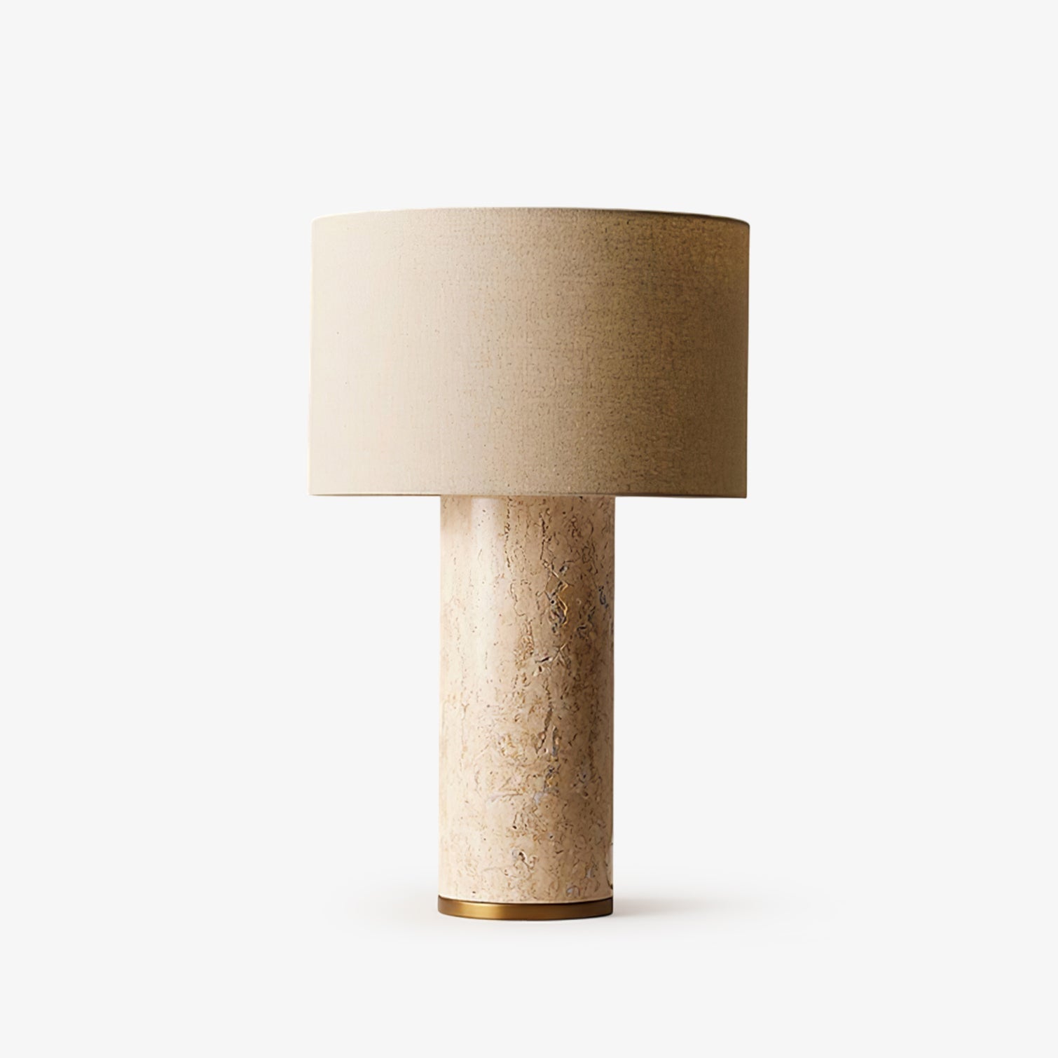Saria Travertine Table Lamp
