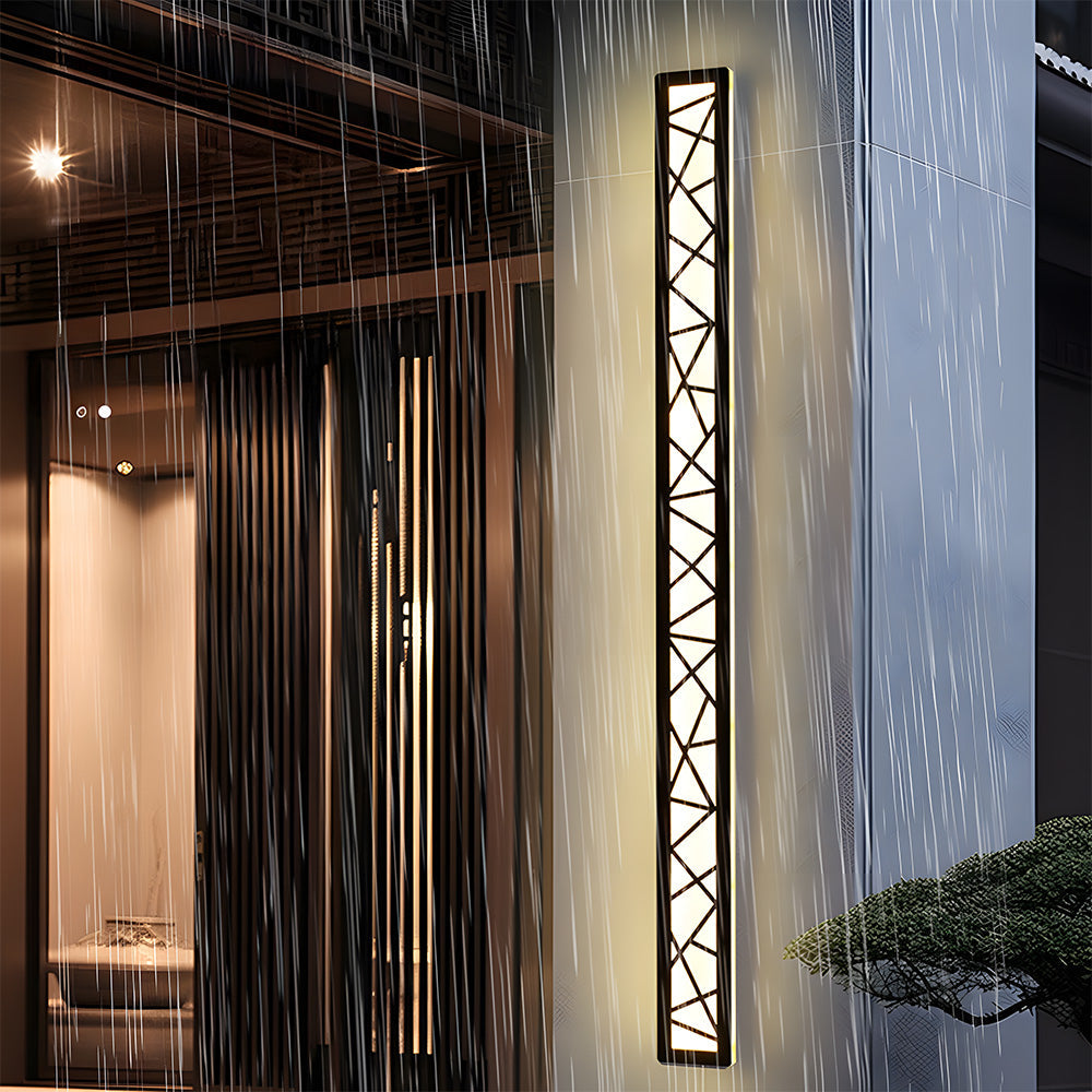 Blockshape Wall Light For Outside