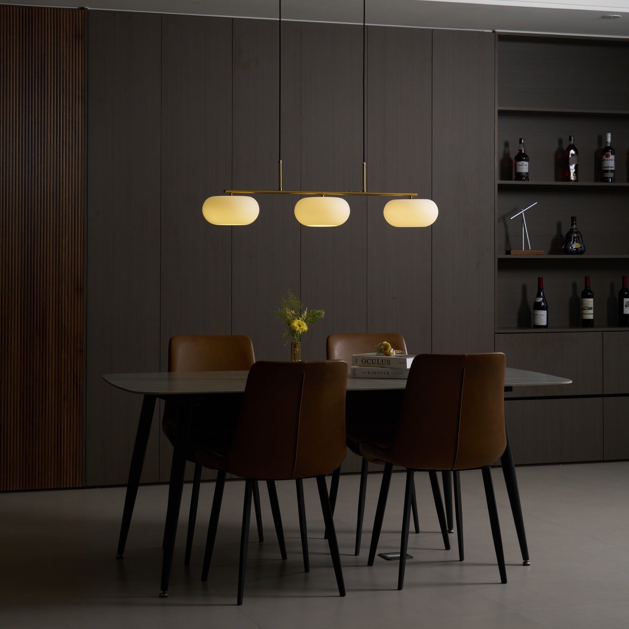 Plezano Triple Pendant Light
