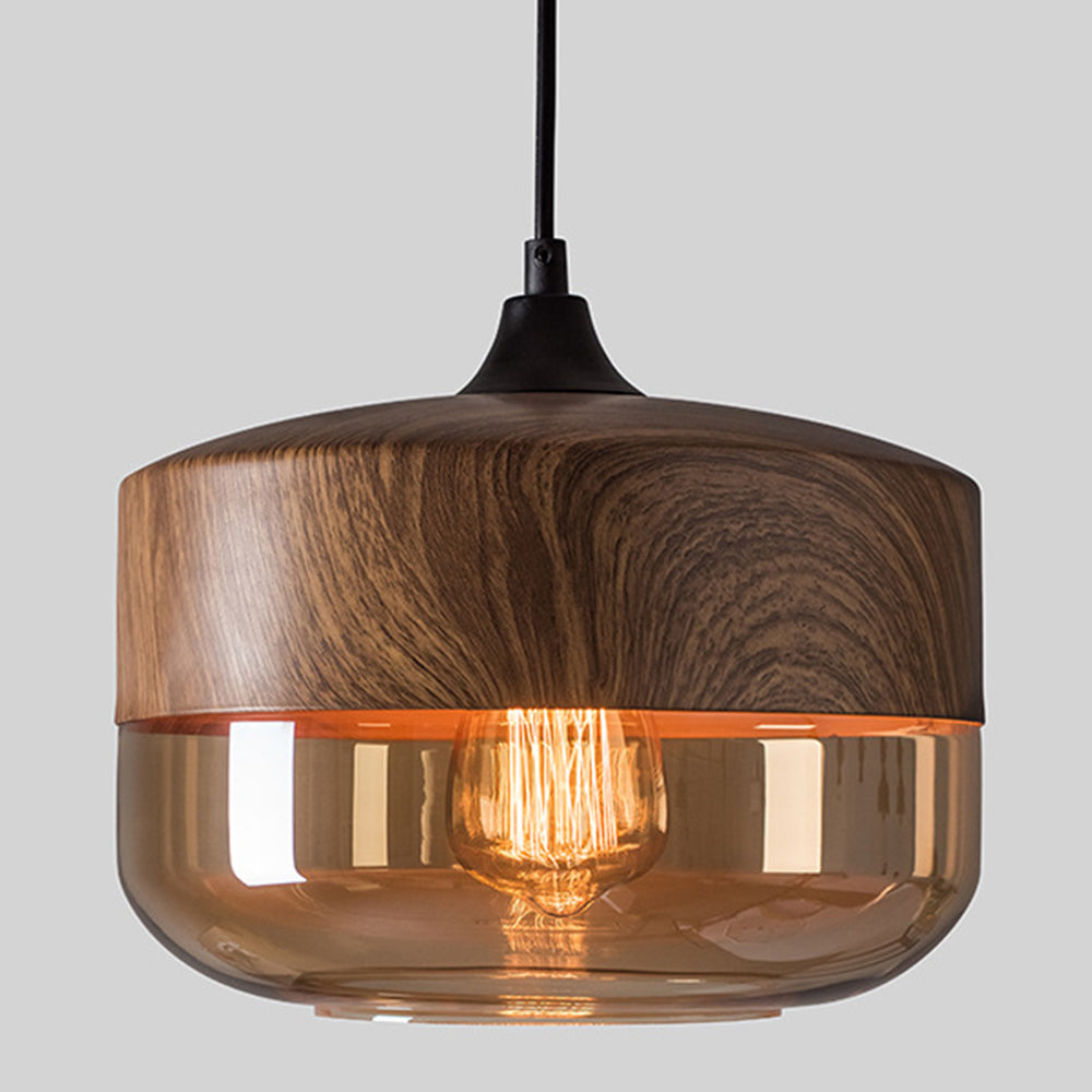 Lumetis Wooden Pendant Light