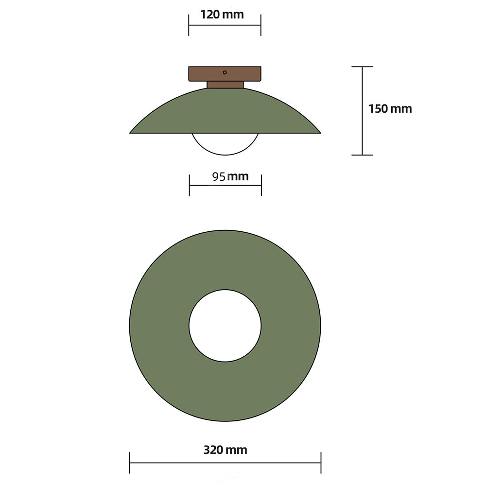 Tizo Ceiling Light