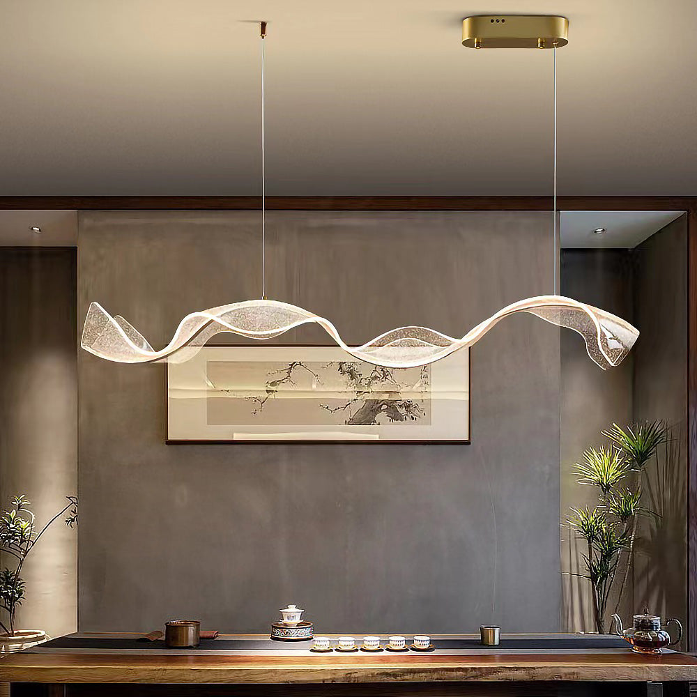 Wave Dome Pendant Light