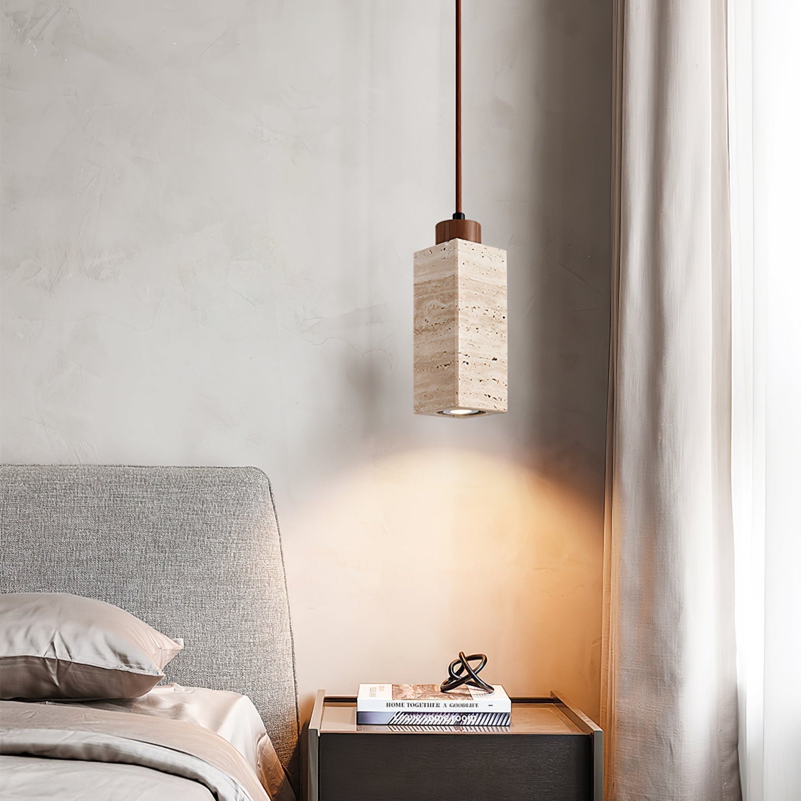 Velonisa Travertine Pendant Light
