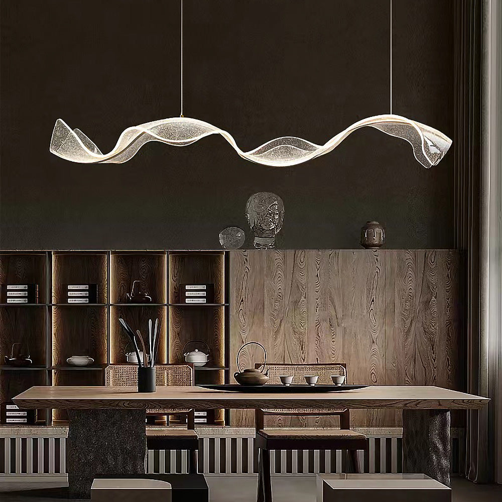Wave Dome Pendant Light