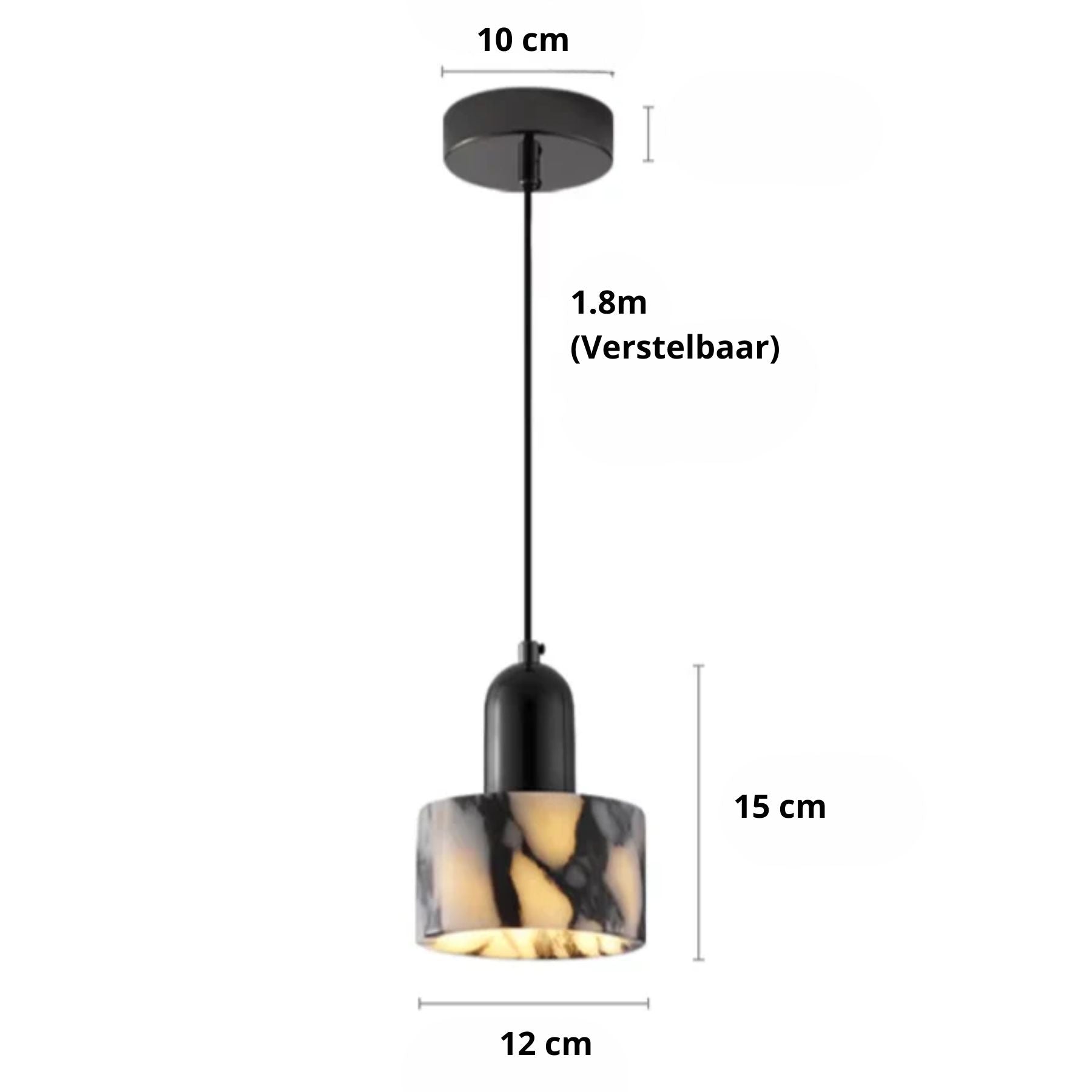 Irvon Marble Pendant Light