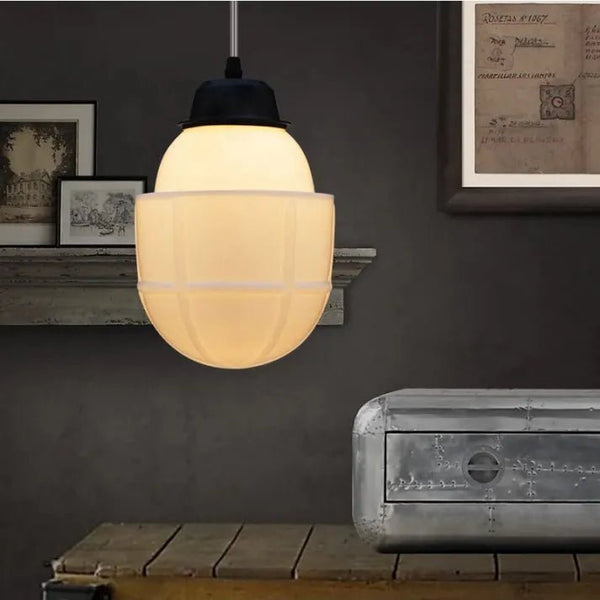 Vinvao Frosted Glass Pendant Light