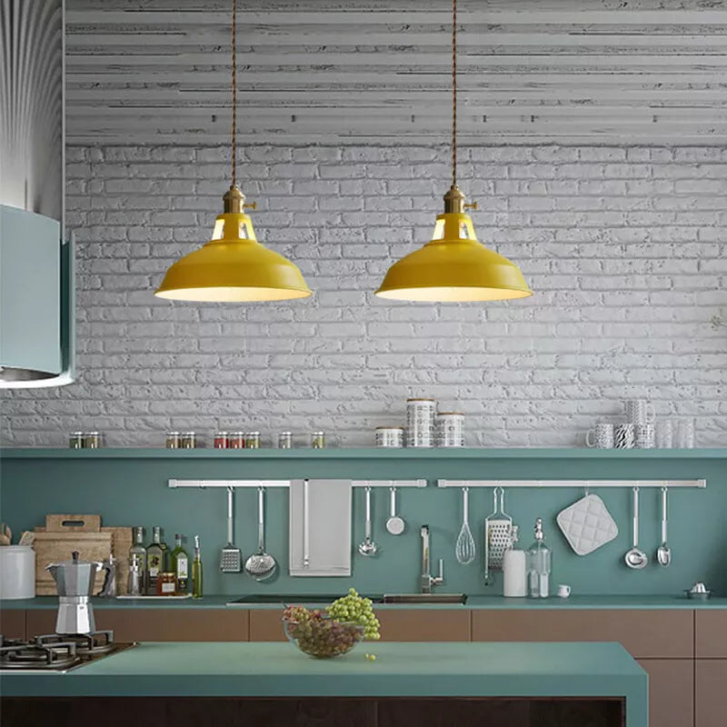 Cone Colourful Pendant Light