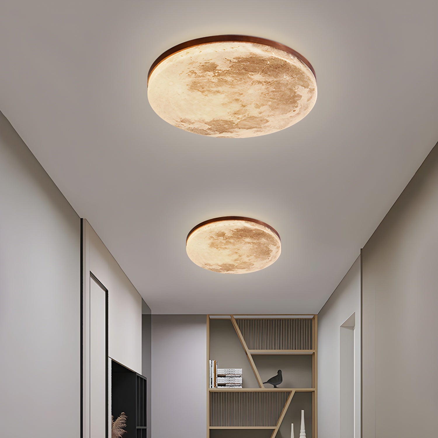 Monza Moon Design Ceiling Light