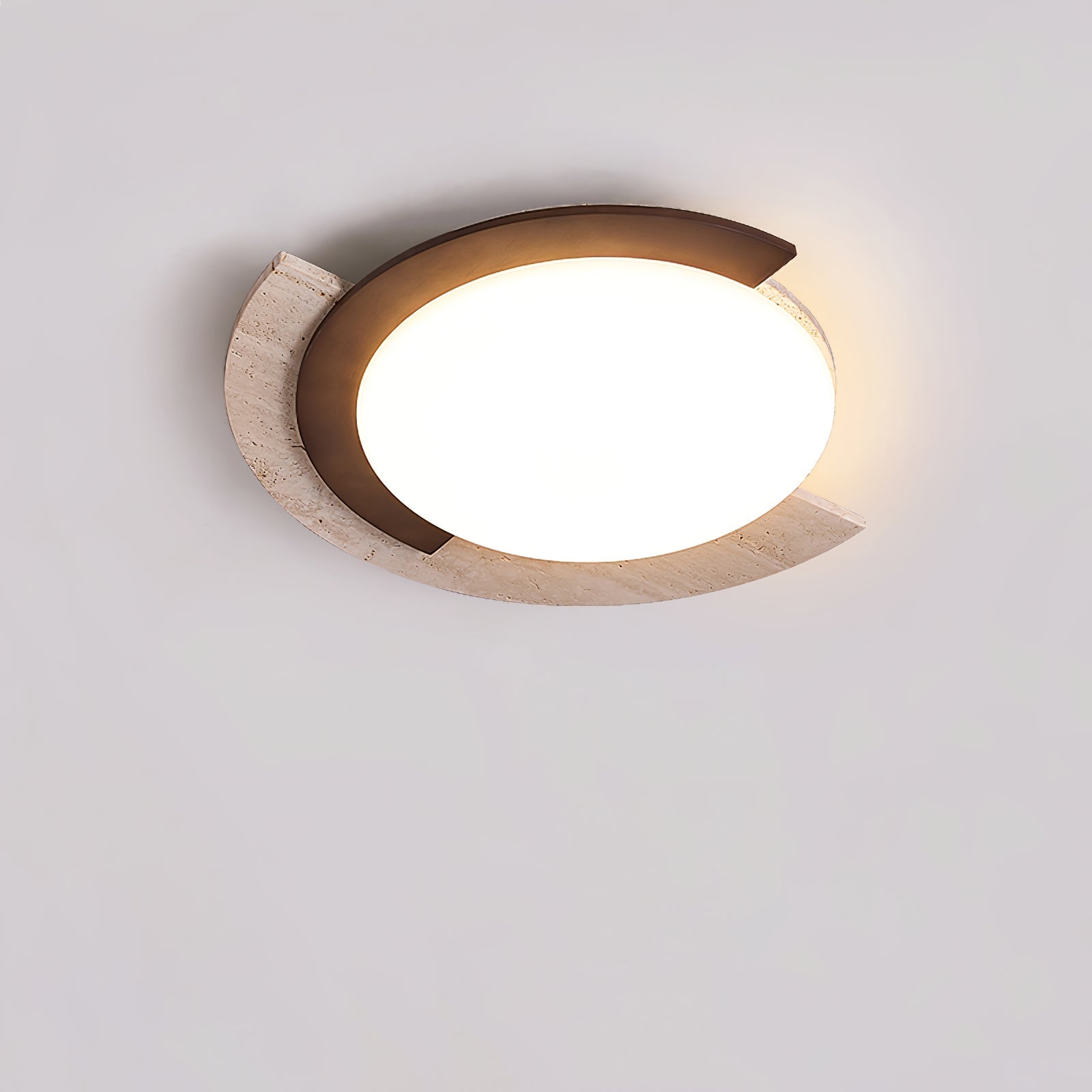 Zalerico Natural Stone Ceiling Light
