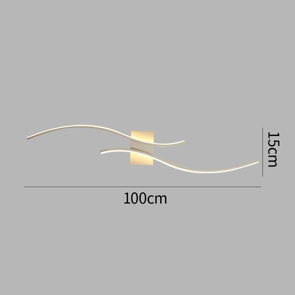 Gillon Wavy Wall Light