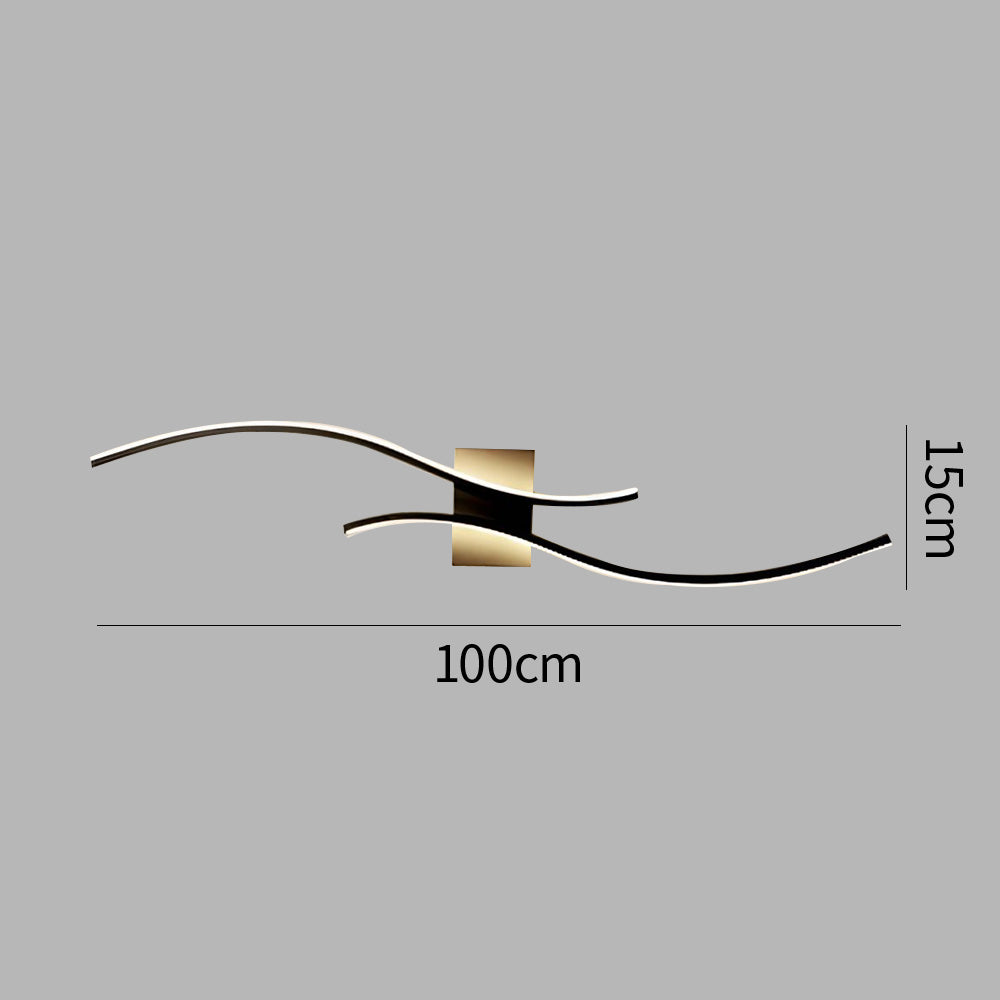 Gillon Wavy Wall Light