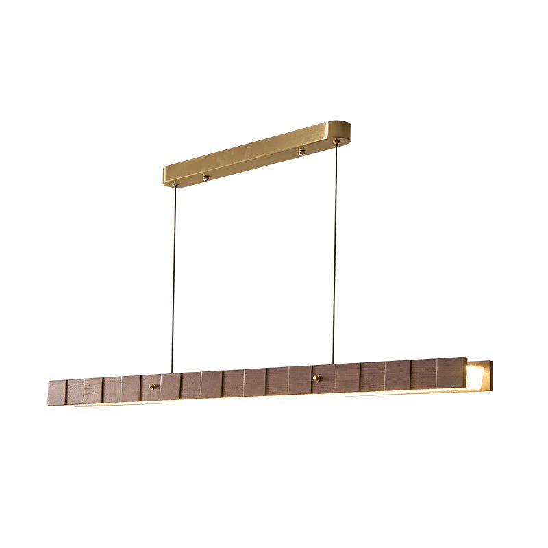 Relvo Linear Wooden Pendant Light