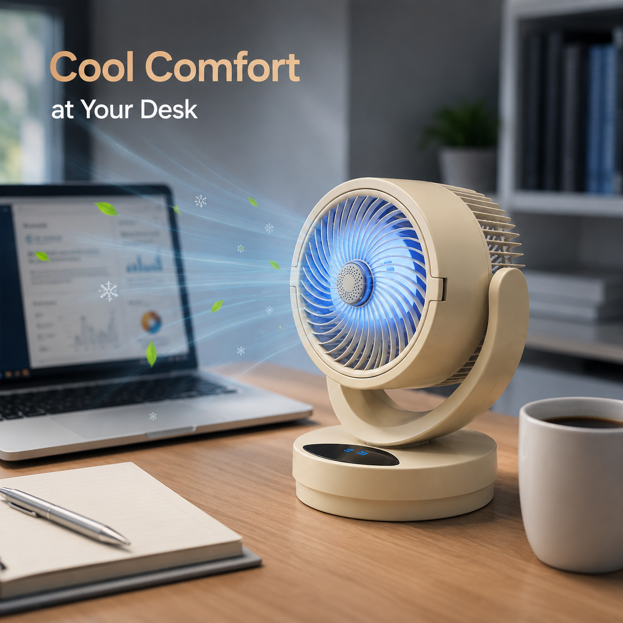 Rowanro Outdoor Table Fan
