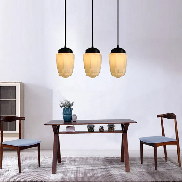 Vinvao Frosted Glass Pendant Light