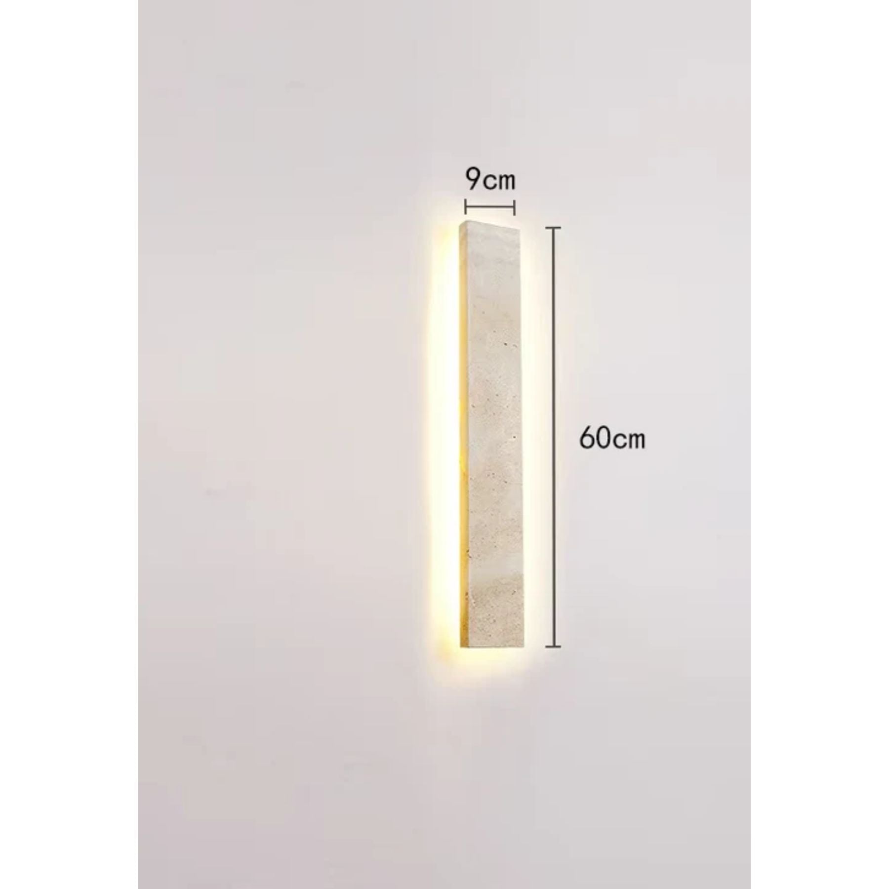 Luzora Natural Stone Wall Light