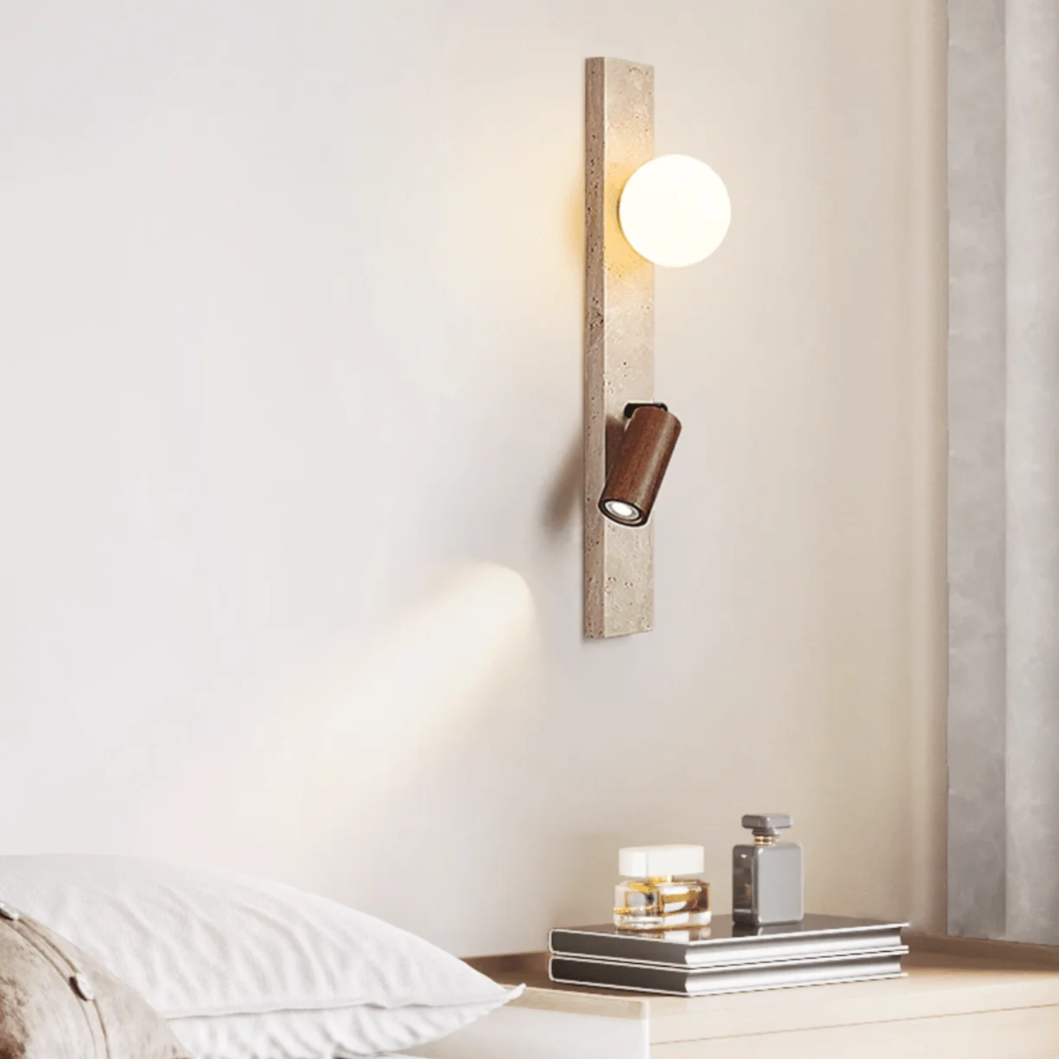 Kelismon Natural Stone Wall Light