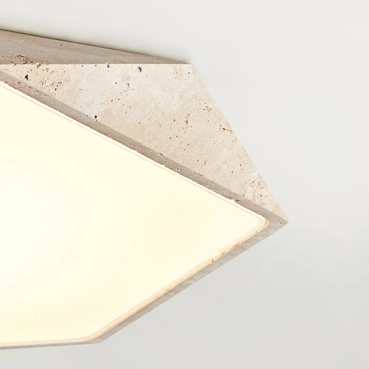 Hocesa Natural Stone Ceiling Light