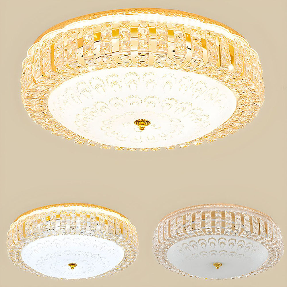 Melonero Crystal Ceiling Light
