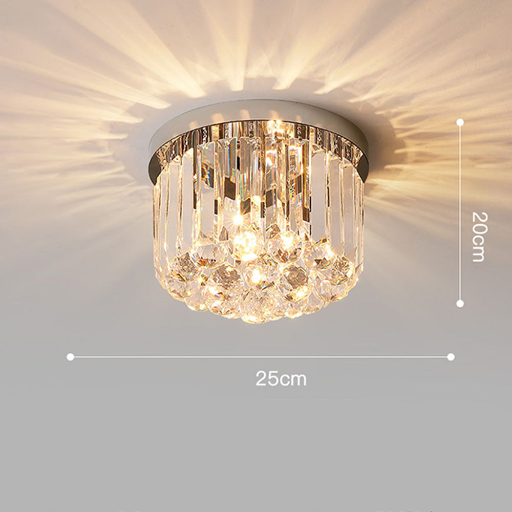 Zinlaro Crystal Ceiling Light