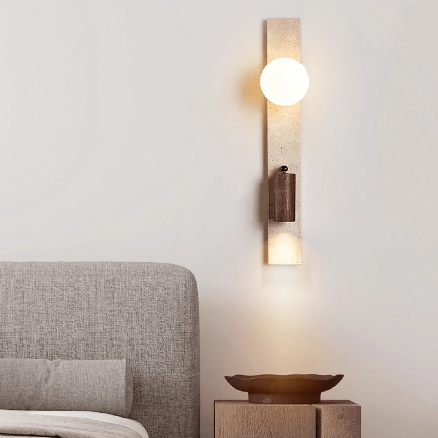 Kelismon Natural Stone Wall Light