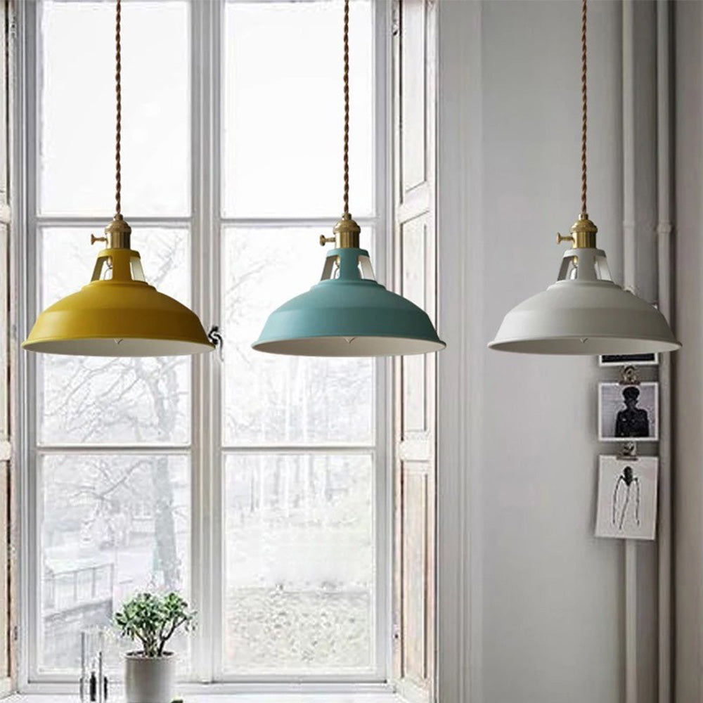 Cone Colourful Pendant Light