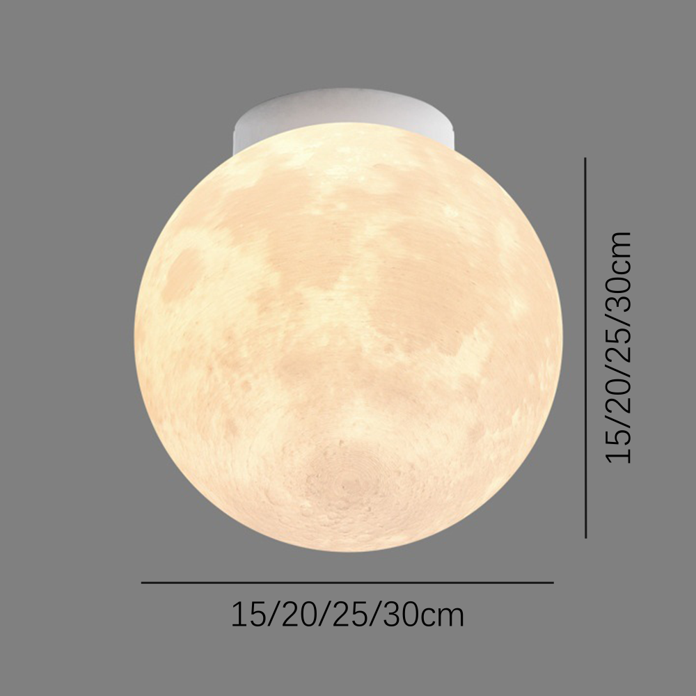 Lunex Moon Design Ceiling Light