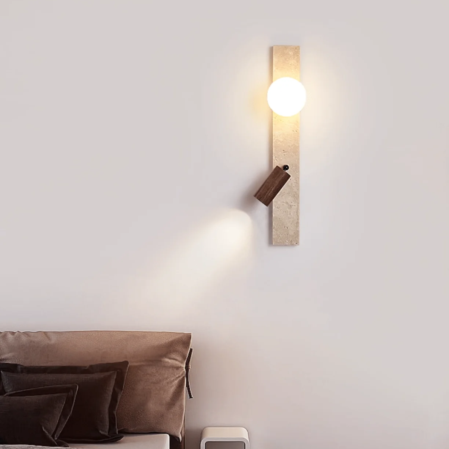 Kelismon Natural Stone Wall Light