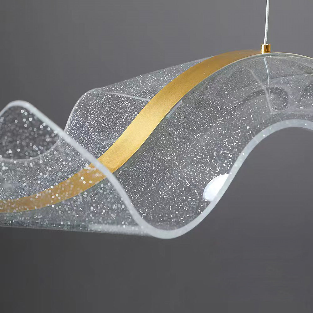 Wave Dome Pendant Light