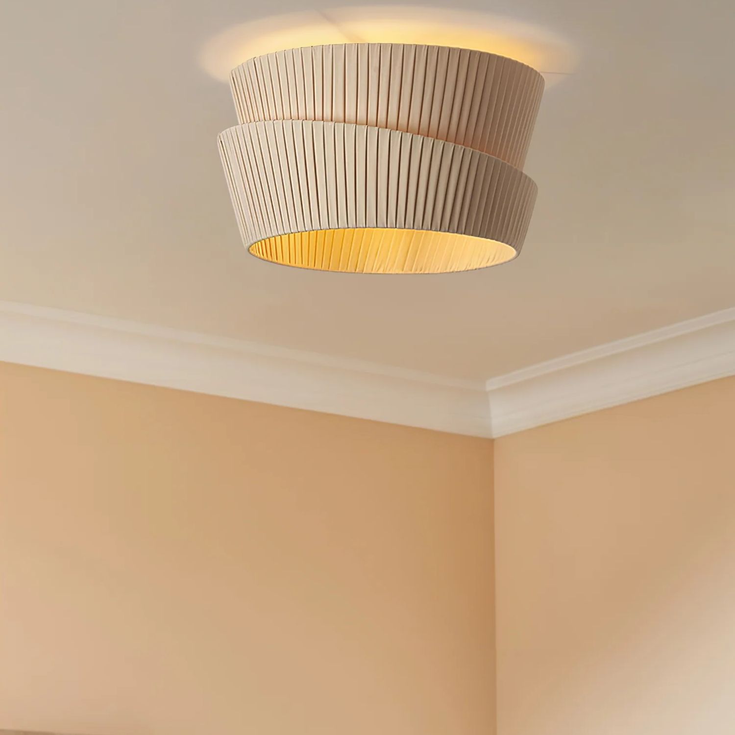 Melo Twist Japandi Ceiling Light