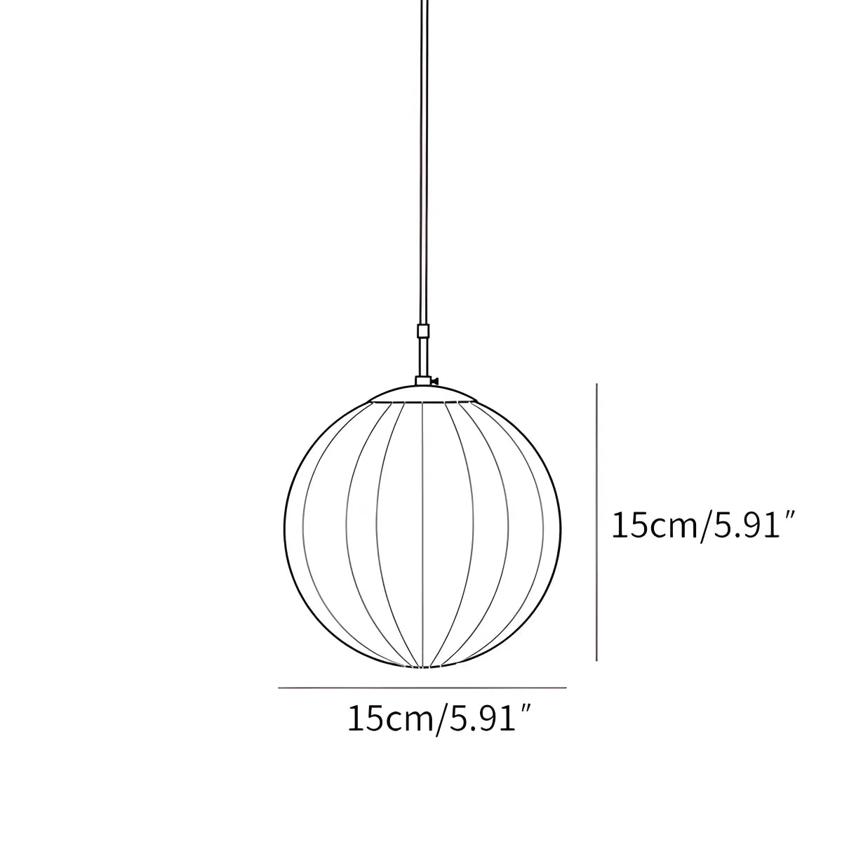 Lumo Water Pattern Pendant Light