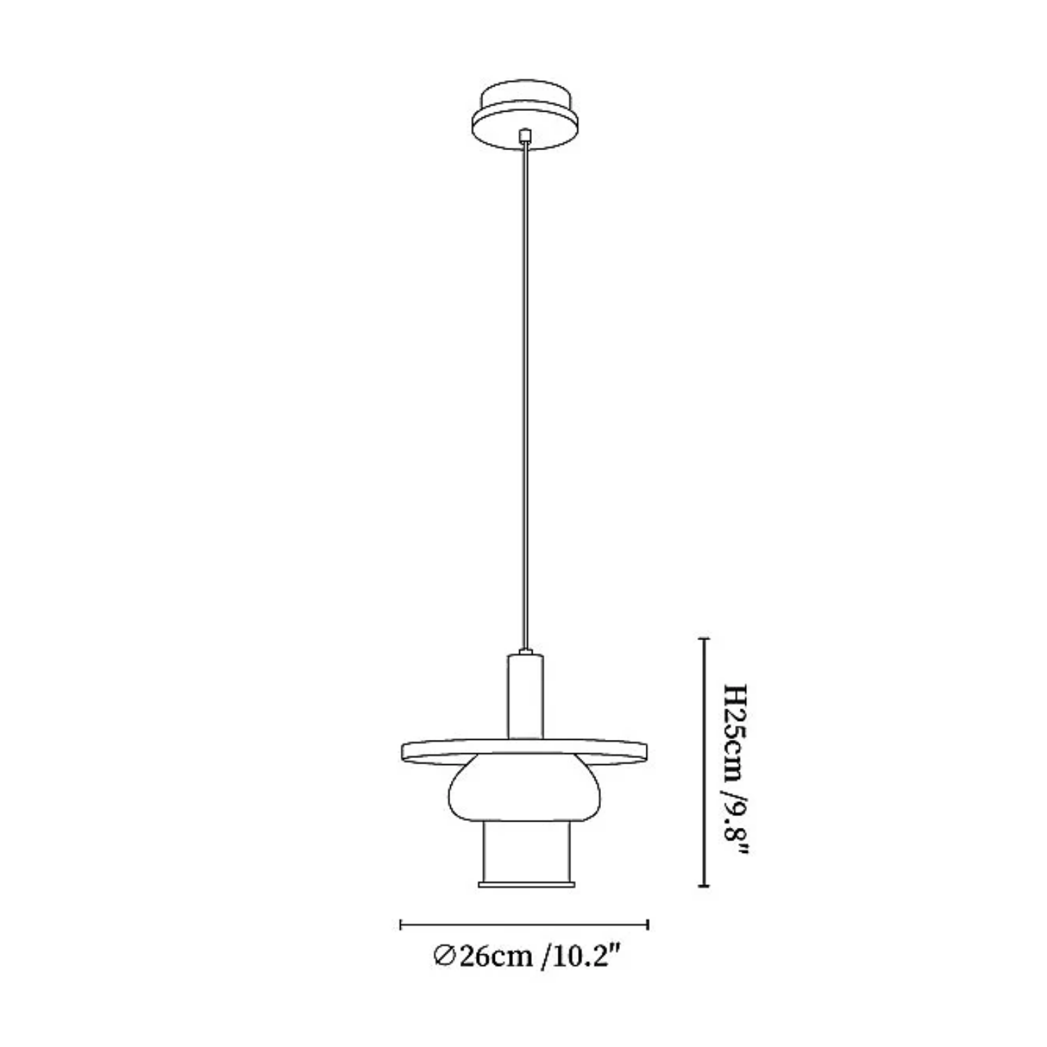Nosika Pendant Light