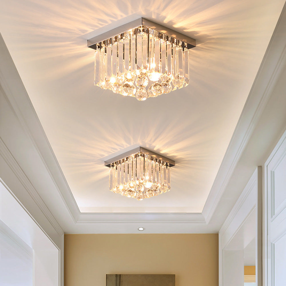 Zinlaro Crystal Ceiling Light
