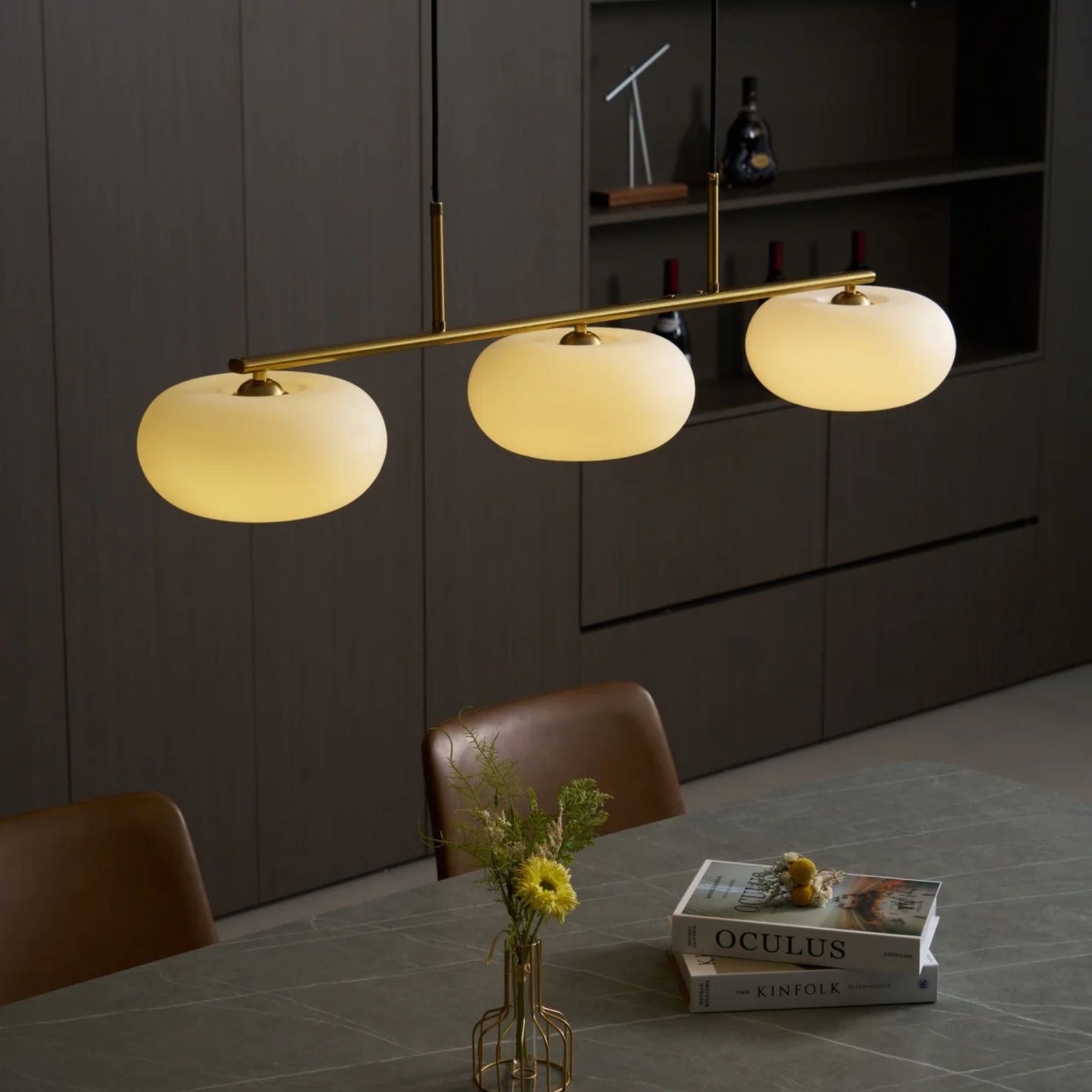 Plezano Triple Pendant Light