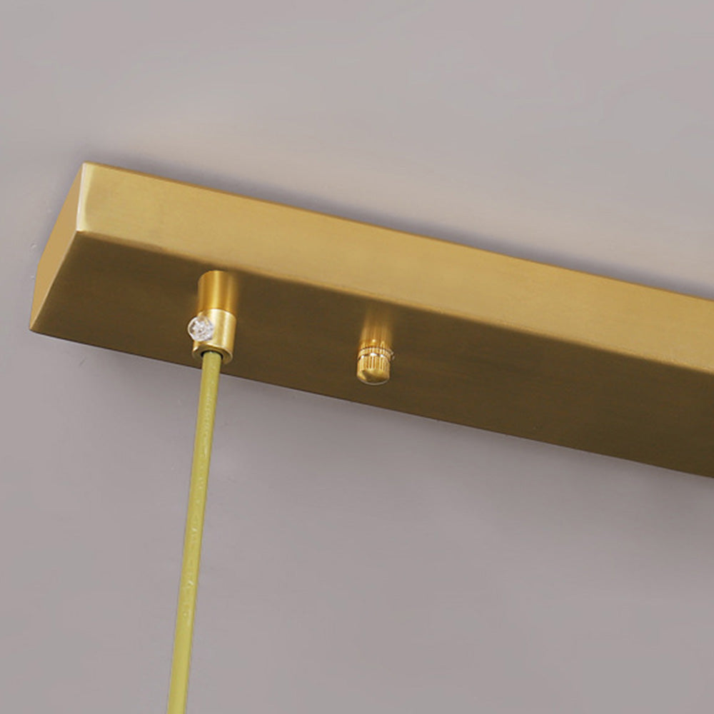 Raindrop Gold Accent Pendant Light