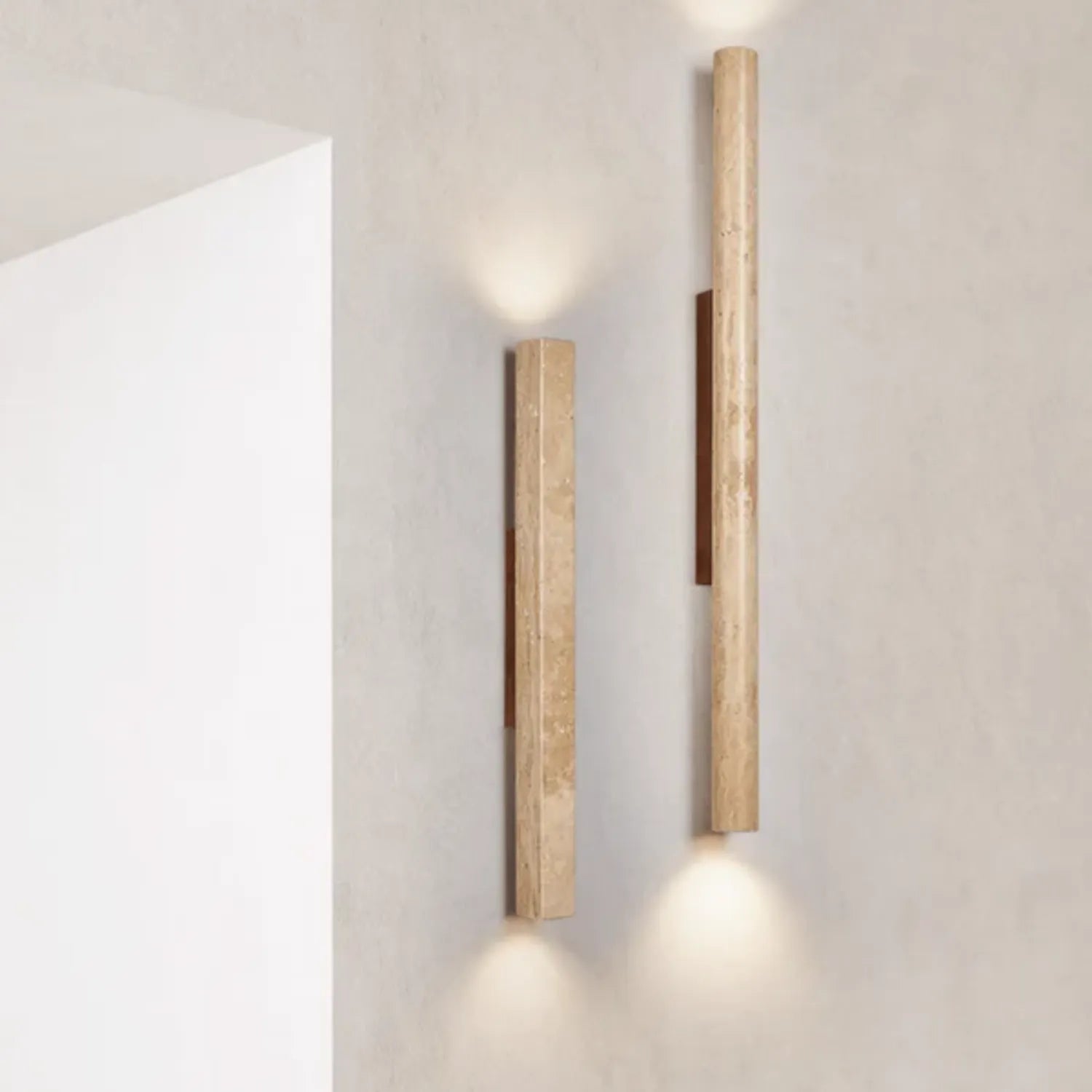 Trim Natural Stone Wall Light