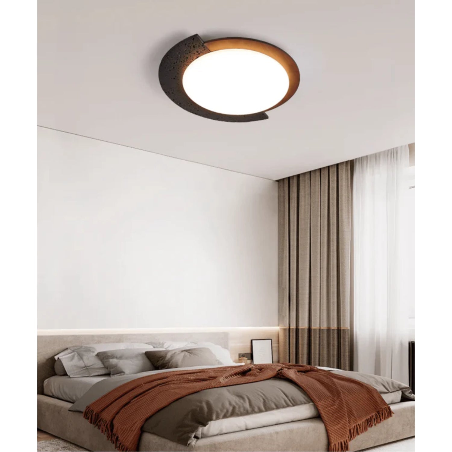 Blocesn Stone Ceiling Light