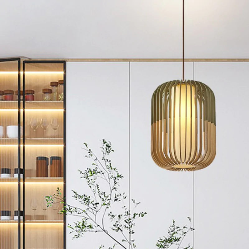 Amaya Wooden Pendant Light