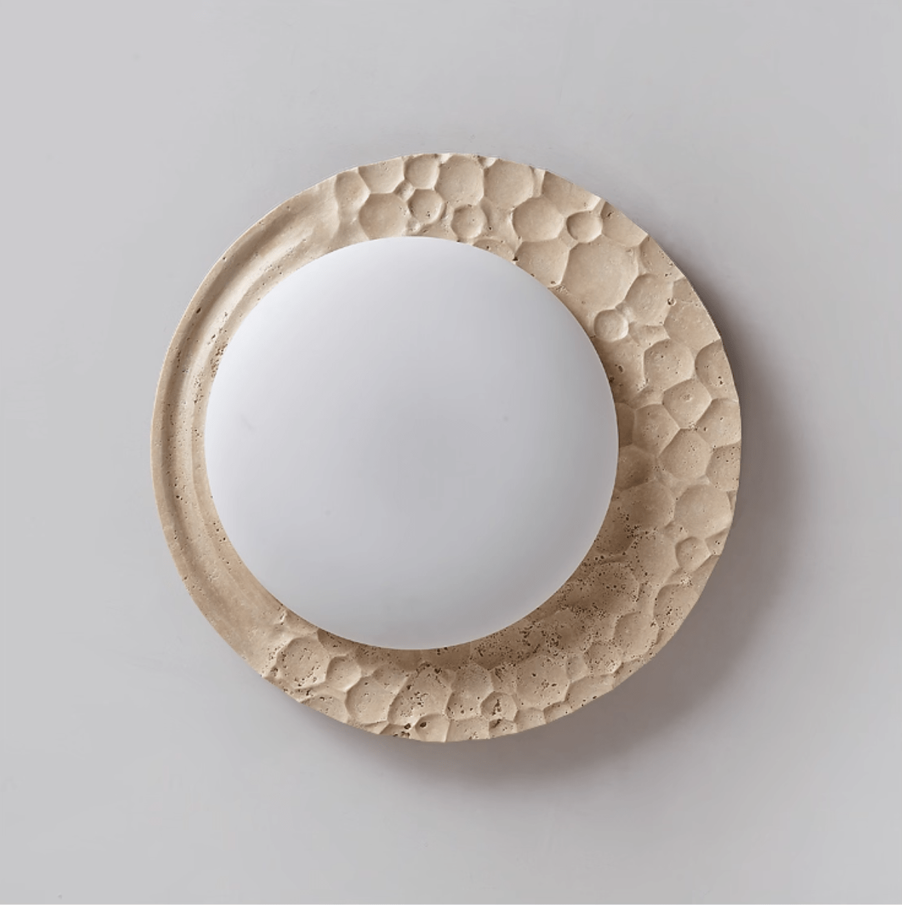 Momesa Natural Stone Ceiling Light