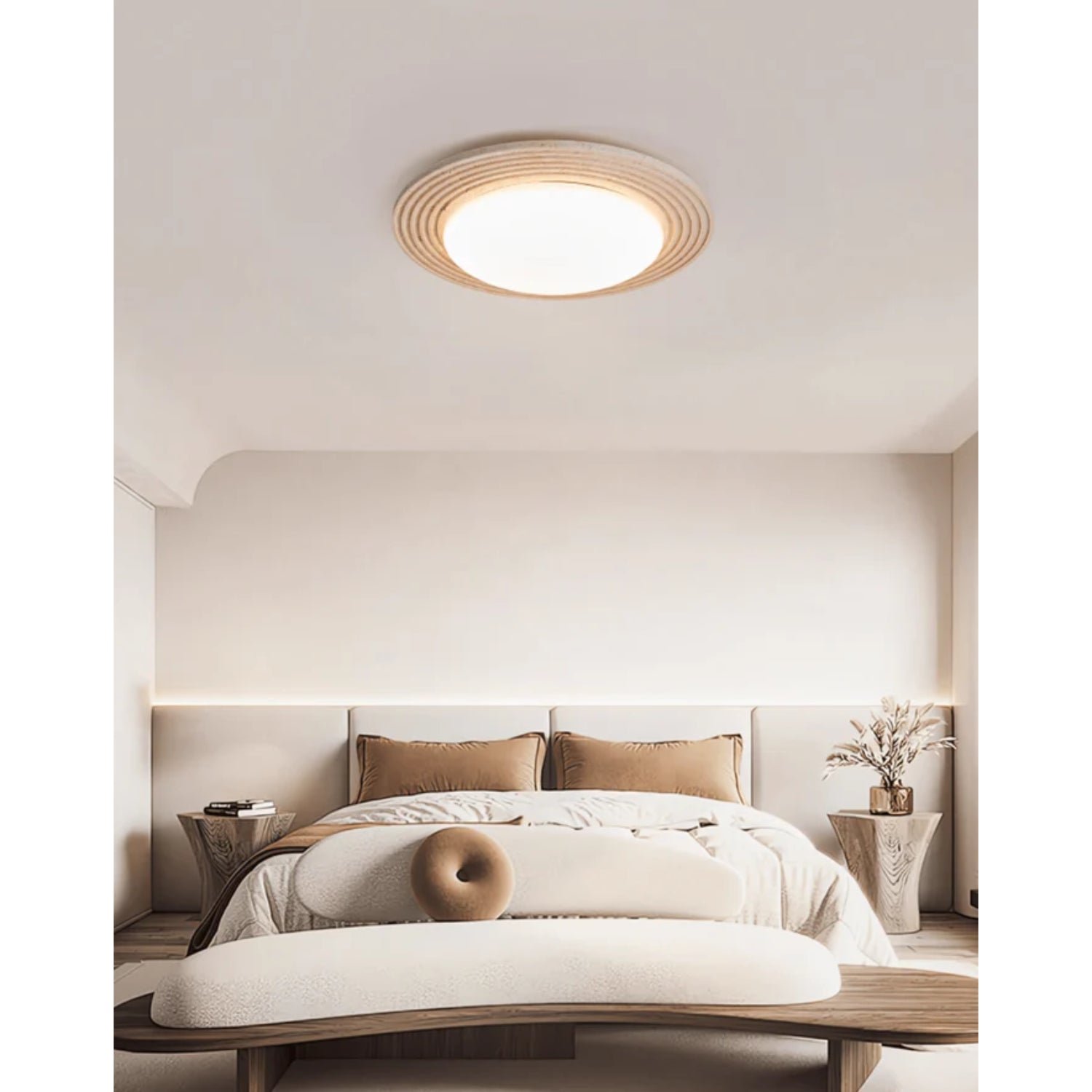 Telmalun Natural Stone Ceiling Light