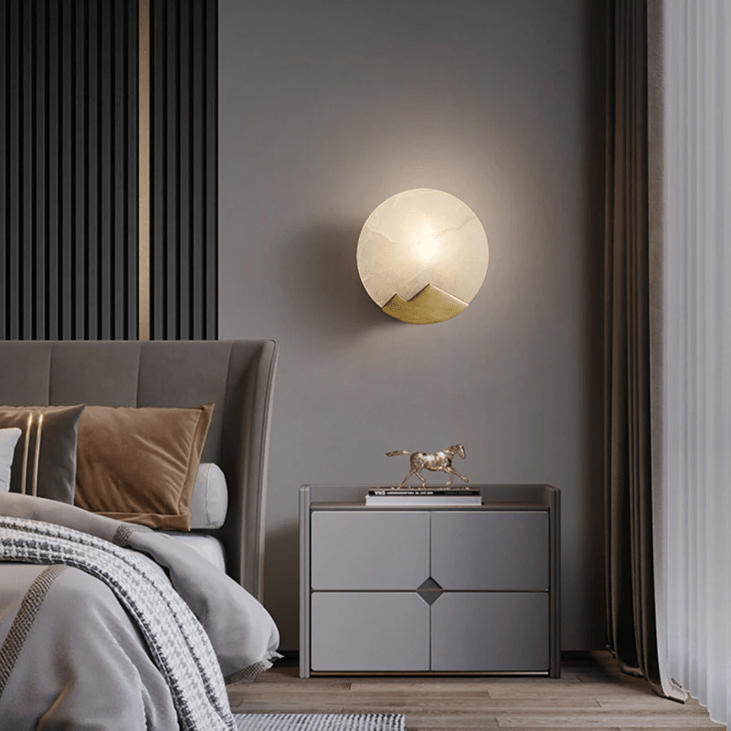 Lenteba Alabaster Wall Light