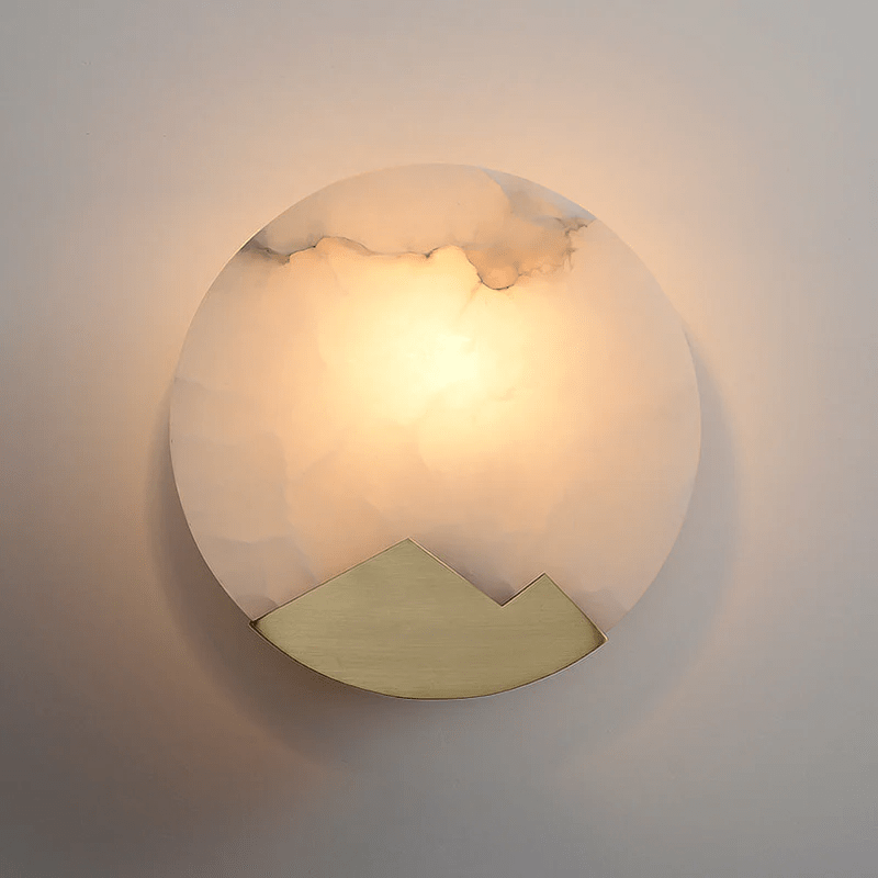 Lenteba Alabaster Wall Light