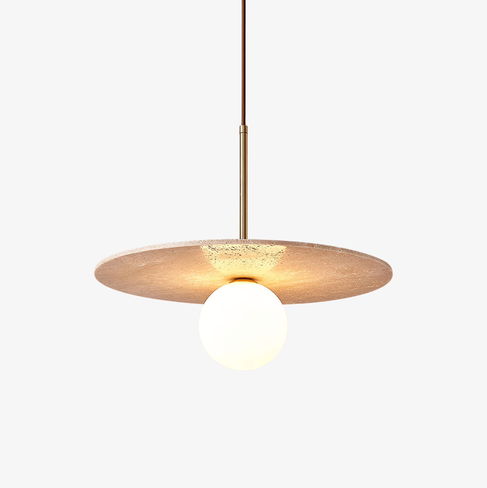 Juvesa Natural Stone Pendant Light