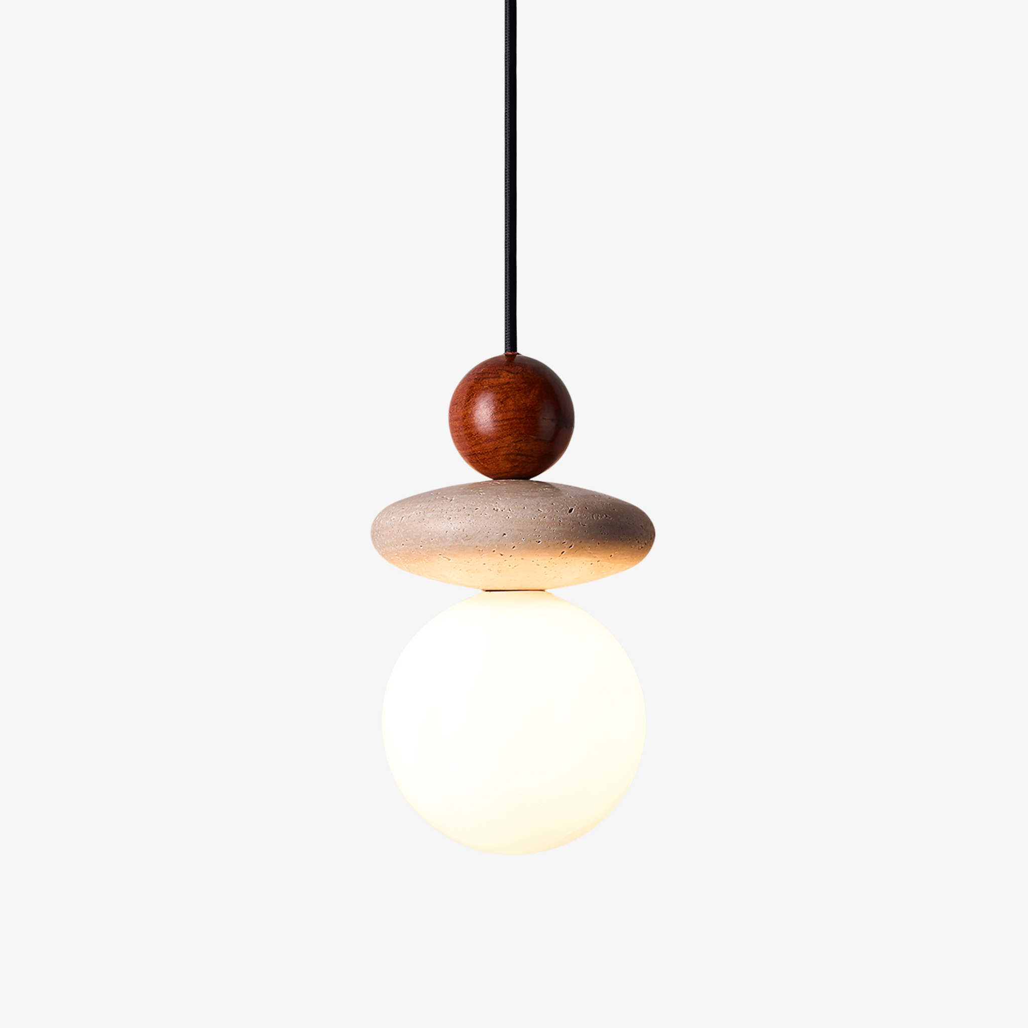 Mazo Natural Stone Pendant Light