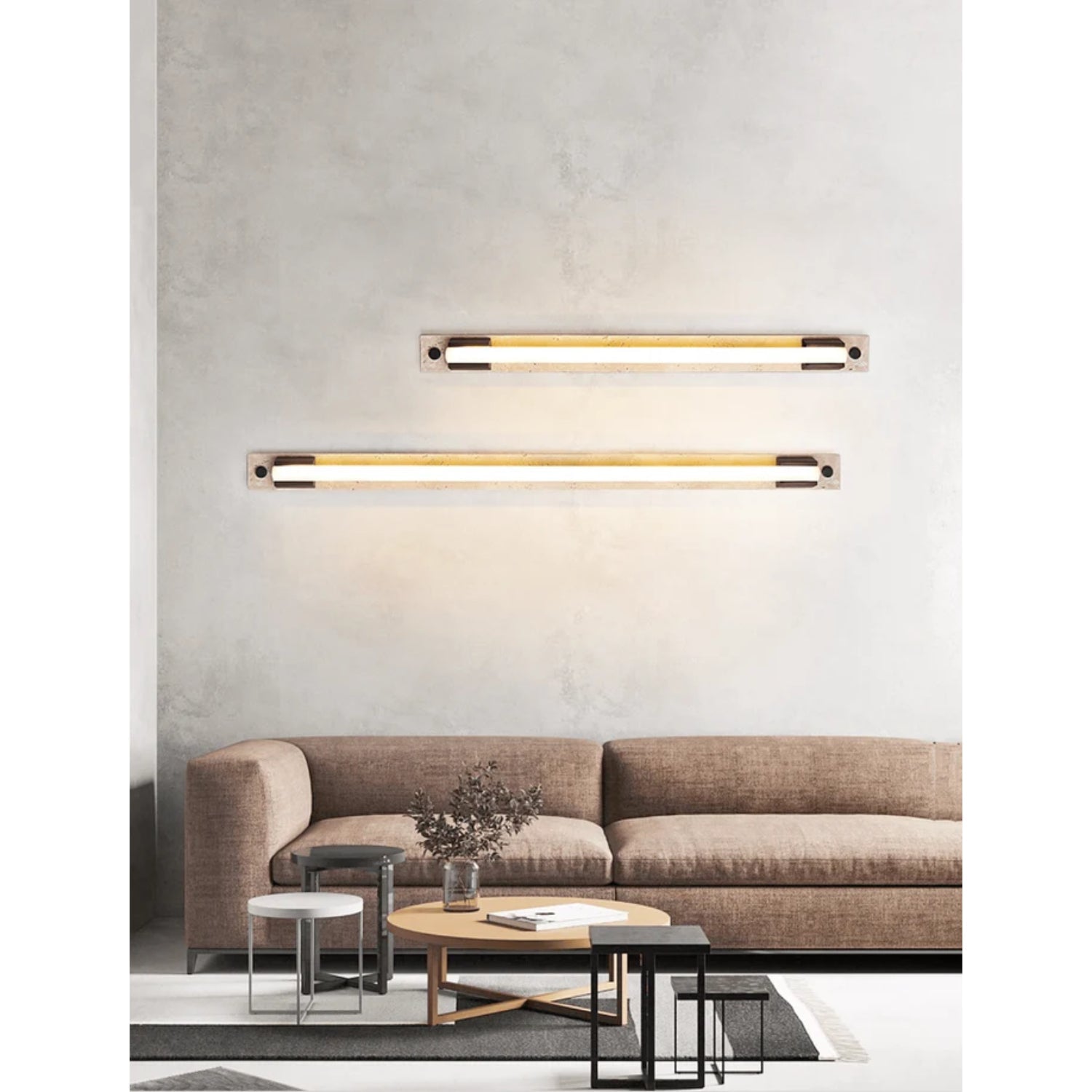 Fomessi Natural Stone Wall Light