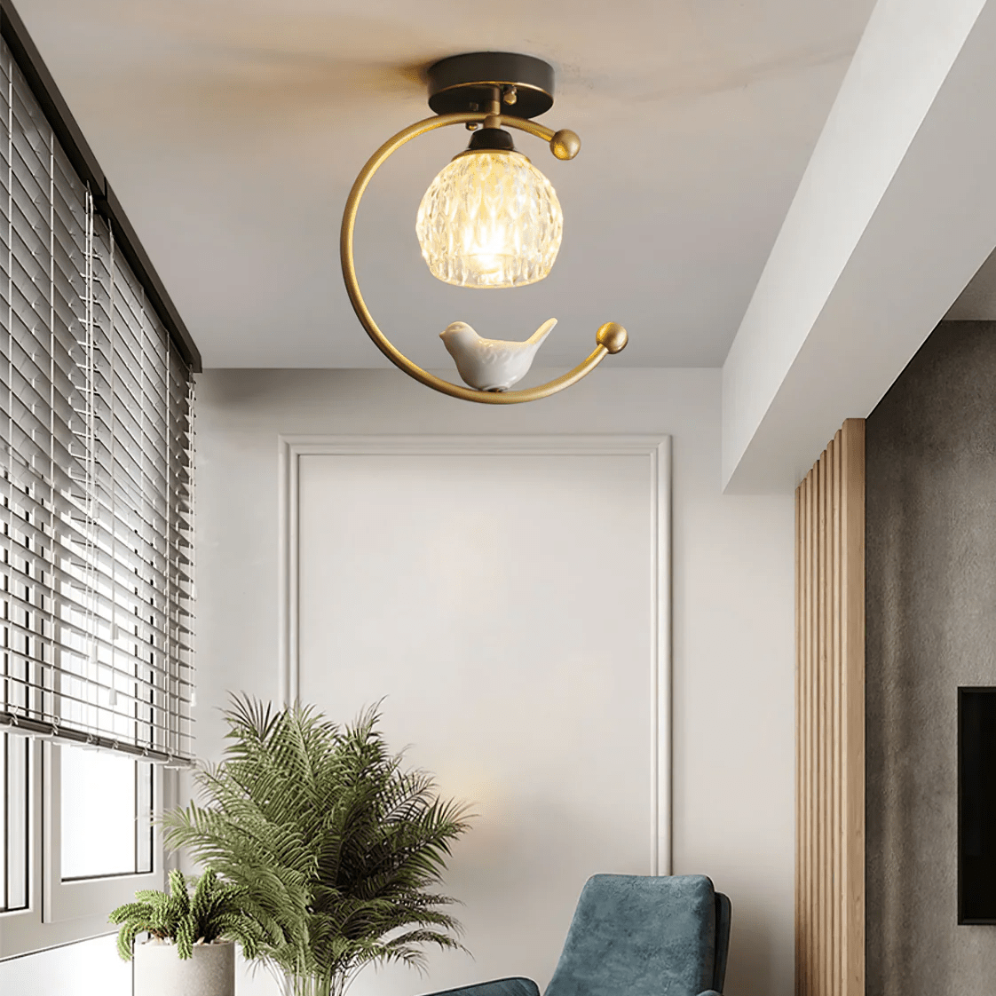 Milsy Bird Ceiling Light