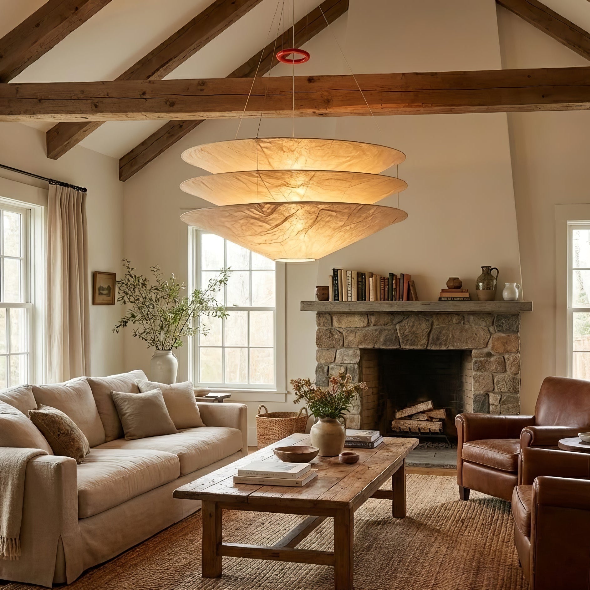 Seda Silk Pendant Light