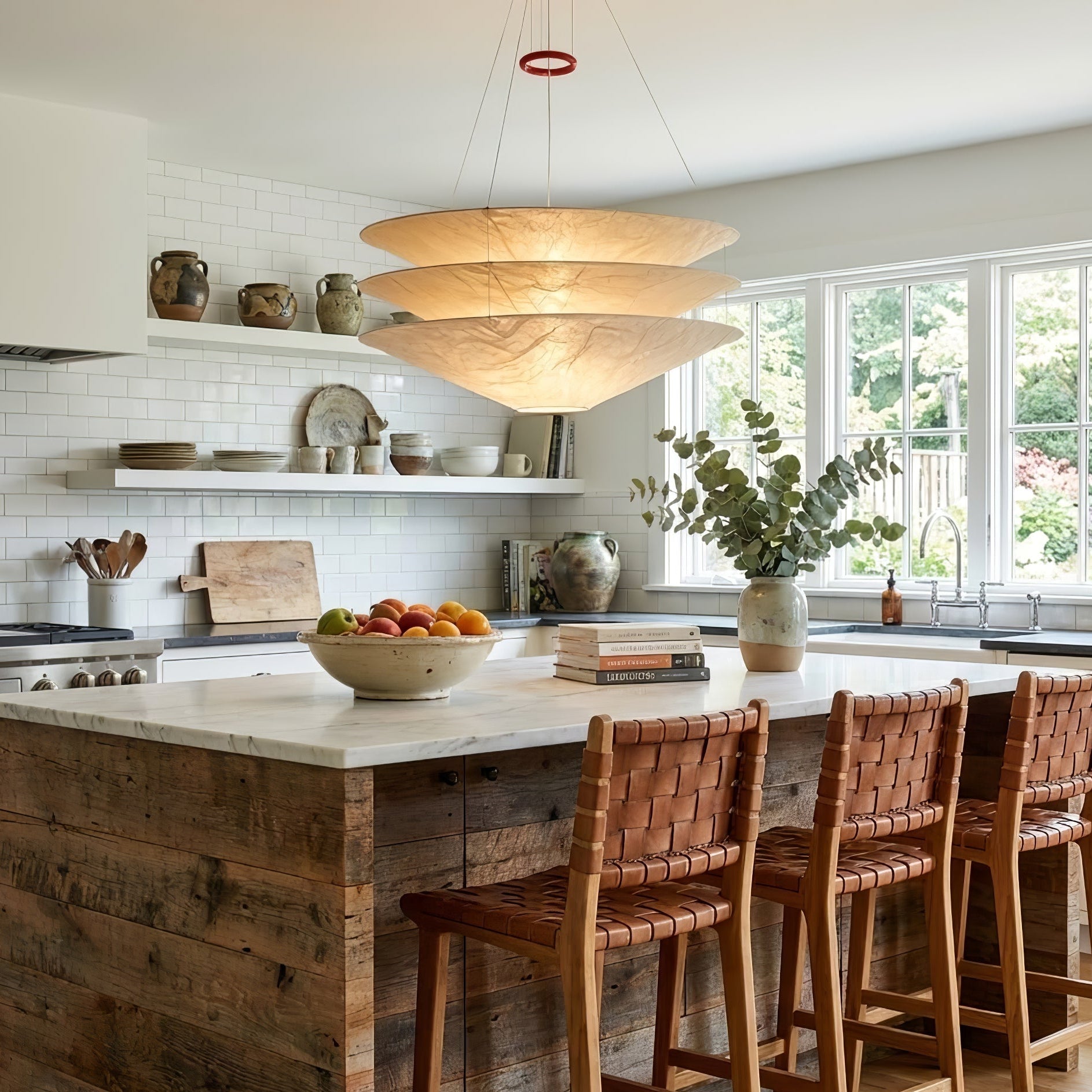 Seda Silk Pendant Light