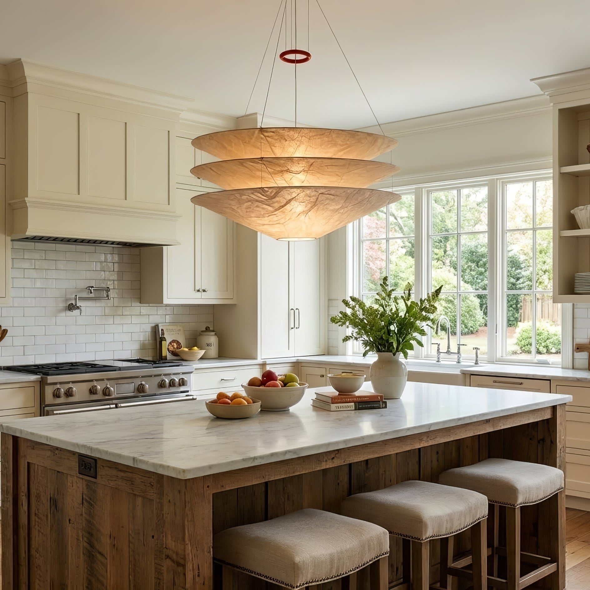 Seda Silk Pendant Light