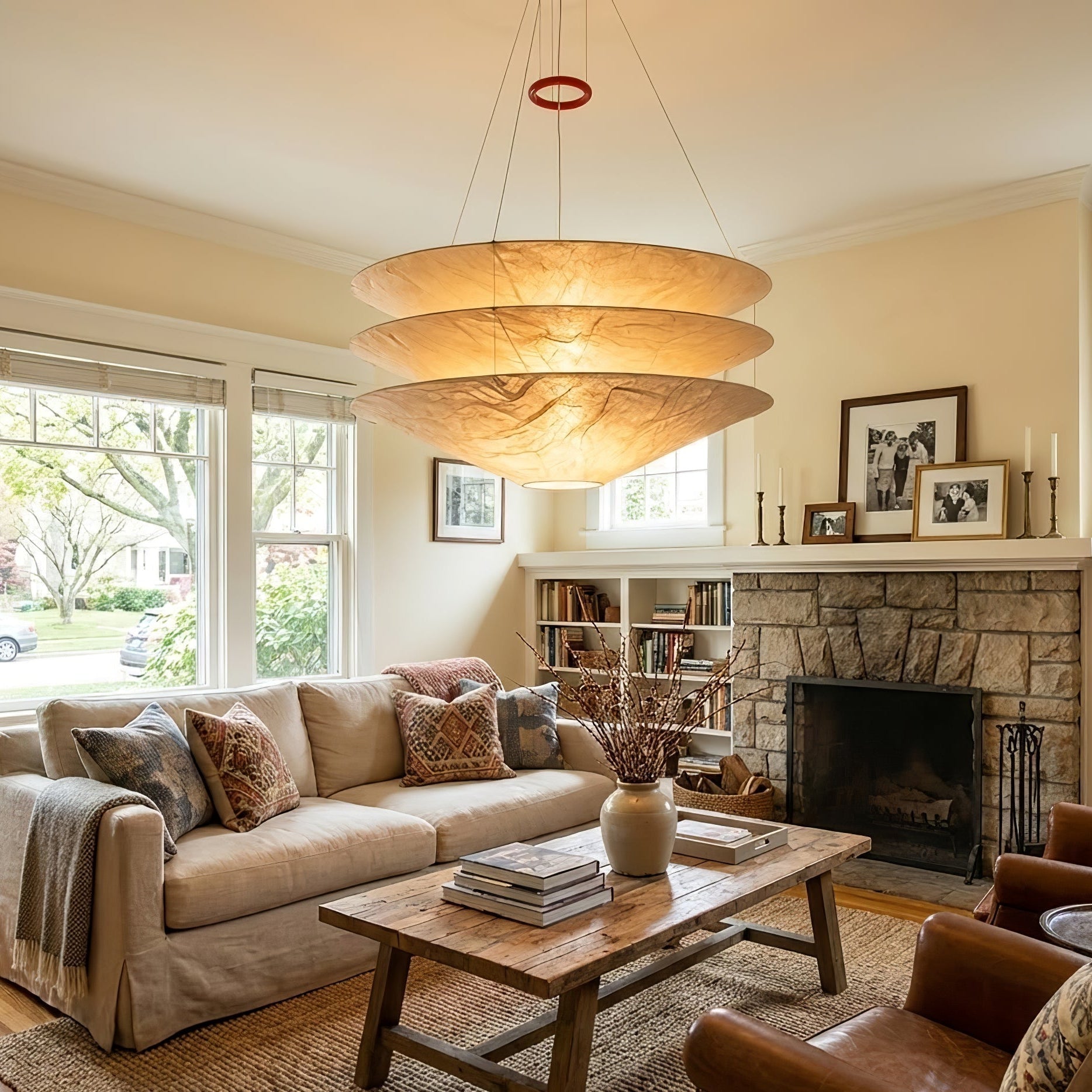 Seda Silk Pendant Light